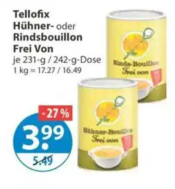 V Markt Tellofix Hühner- oder Rindsbouillon Angebot