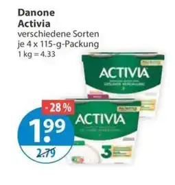 V Markt Danone Activia Angebot