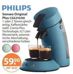 V Markt PHILIPS Senseo Original Plus CSA210/00 Angebot