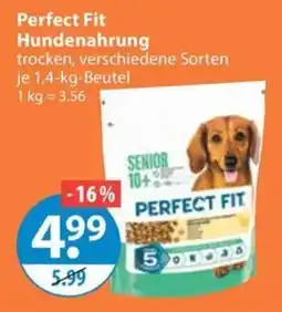 V Markt Perfect Fit Hundennahrung Angebot