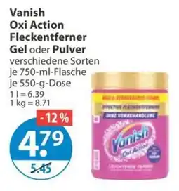 V Markt Vanish Oxi Action Fleckentferner Angebot