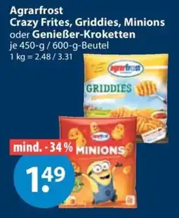 V Markt Agrarfrost Griddies Angebot