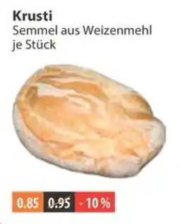 V Markt Krusti Semmel aus Weizenmehl Angebot