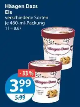 V Markt Häagen Dazs Eis Angebot