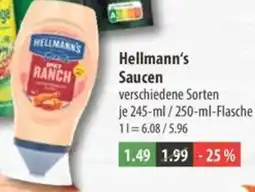 V Markt Hellmann's Saucen Angebot