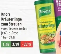 V Markt Knorr Kräuterlinge zum Streuen Angebot