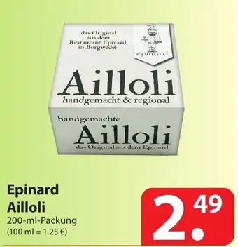 Famila Nord Ost Epinard Ailloli 200ml Angebot