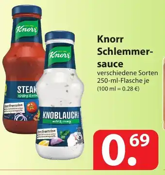 Famila Nord Ost Knorr Schlemmersauce 250ml Angebot