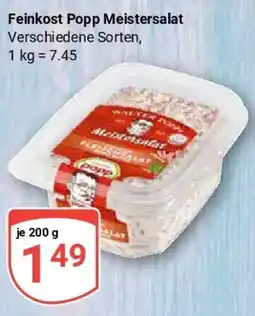 Globus Feinkost Popp Meistersalat Angebot