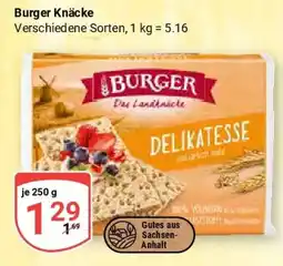 Globus Burger Knäcke Angebot