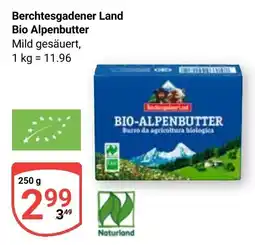 Globus Berchtesgadener Land Bio Alpenbutter Angebot