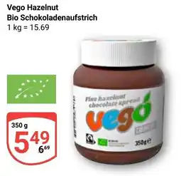 Globus Vego Hazelnut Bio Schokoladenaufstrich Angebot