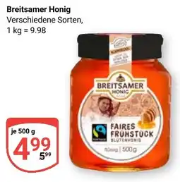 Globus Breitsamer Honig Angebot