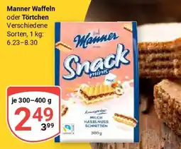 Globus Manner Waffeln oder Törtchen Angebot