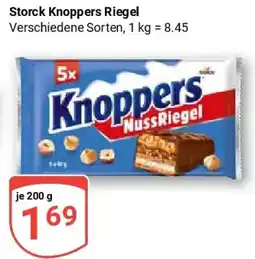 Globus Storck Knoppers Riegel Angebot