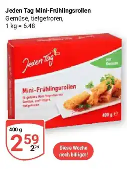 Globus Jeden Tag Mini-Frühlingsrollen Angebot