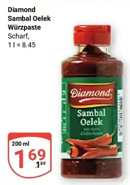 Globus Diamond Sambal Oelek Würzpaste Angebot
