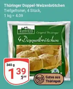 Globus Thüringer Doppel-Weizenbrötchen Angebot
