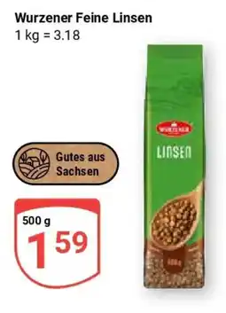Globus Wurzener Feine Linsen Angebot