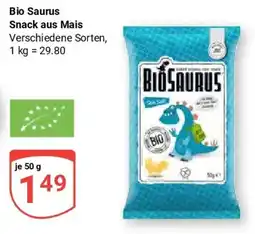 Globus Bio Saurus Snack aus Mais Angebot