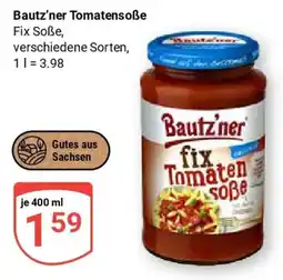 Globus Bautz'ner fix Tomatensoße Angebot