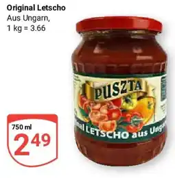 Globus Original Letscho Angebot