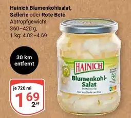 Globus Hainich Blumenkohlsalat, Sellerie oder Rote Bete Angebot