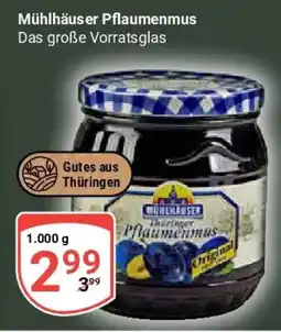 Globus Mühlhäuser Pflaumenmus Angebot