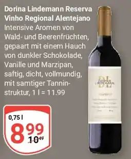 Globus Dorina Lindemann Reserva Vinho Regional Alentejano Angebot