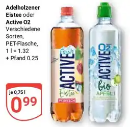 Globus Adelholzener Eistee oder Active O2 Angebot