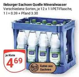 Globus Ileburger Sachsen Quelle Mineralwasser Angebot