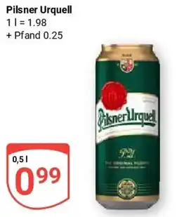 Globus Pilsner Urquell Angebot