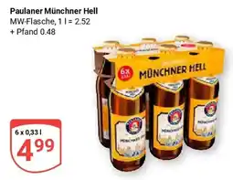 Globus Paulaner Münchner Hell Angebot