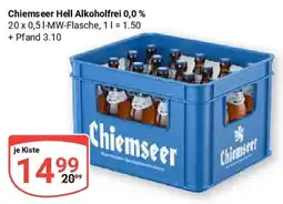 Globus Chiemseer Hell Alkoholfrei 0,0 % Angebot