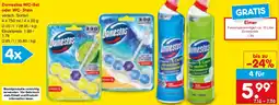 Netto Marken-Discount Domestos WC-Gel oder WC Stein Angebot
