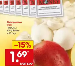 Netto Marken-Discount Champignons weiß Angebot