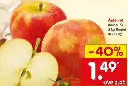 Netto Marken-Discount Äpfel rot Angebot