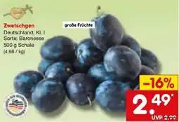 Netto Marken-Discount Zwetschgen Angebot