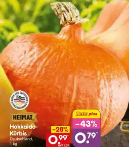 Netto Marken-Discount HEIMAT Hokkaido Kürbis Angebot