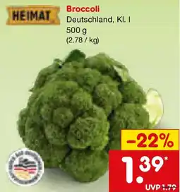 Netto Marken-Discount HEIMAT Broccoli Angebot
