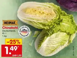 Netto Marken-Discount HEIMAT Chinakohl Angebot