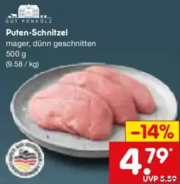 Netto Marken-Discount GUT PONHOLZ Puten-Schnitzel Angebot