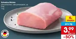 Netto Marken-Discount Schweine-Rücken Angebot