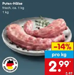 Netto Marken-Discount Puten-Hälse Angebot