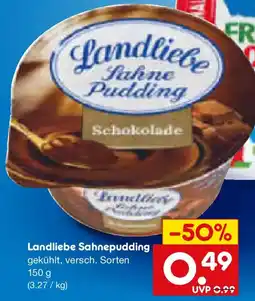 Netto Marken-Discount Landliebe Sahnepudding Angebot
