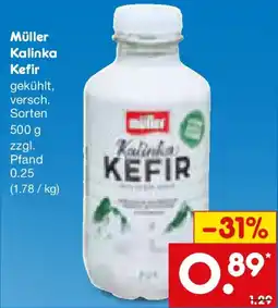 Netto Marken-Discount Müller Kalinka Kefir Angebot