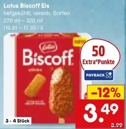 Netto Marken-Discount Lotus Biscoff Eis Angebot