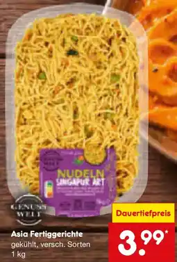 Netto Marken-Discount GENUSS WELT Asia Fertiggerichte Angebot