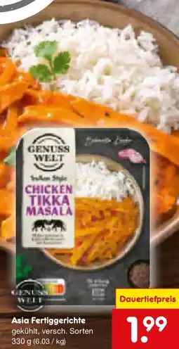 Netto Marken-Discount GENUSS WELT Asia Fertiggerichte Angebot
