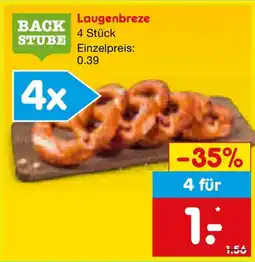 Netto Marken-Discount BACK STUBE Laugenbreze Angebot